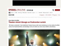 Bild zum Artikel: Feine Sahne Fischfilet: Theater nimmt Absage an Punkrocker zurück
