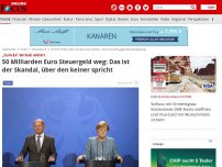 Bild zum Artikel: „Cum-Ex“ einfach erklärt - 50 Milliarden Euro Steuergeld weg: Das ist der Groko-Skandal, über den keiner spricht