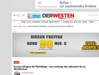 Bild zum Artikel: Essener bürgten für Flüchtlinge – nun verlangt das Jobcenter bis zu 50.000 Euro