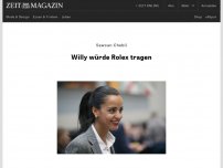 Bild zum Artikel: Sawsan Chebli: Willy würde Rolex tragen
