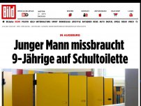 Bild zum Artikel: in Augsburg - Junger Mann missbraucht Mädchen (9) auf Schultoilette
