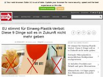 Bild zum Artikel: EU verbietet Einweg-Plastik: Diese 9 Dinge soll es in Zukunft nicht mehr geben