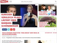 Bild zum Artikel: Trotz diverser Straftaten: 'King Abode' darf wohl in Deutschland bleiben