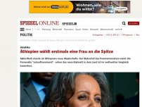 Bild zum Artikel: Ostafrika: Äthiopien wählt erstmals eine Frau an die Spitze