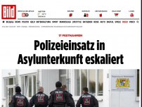 Bild zum Artikel: 17 Festnahmen - Polizeieinsatz in Flüchtlingsunterkunft eskaliert