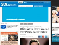 Bild zum Artikel: Gruppenvergewaltigung in Freiburg: OB Martin Horn warnt vor Pauschalurteilen