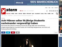 Bild zum Artikel: Freiburg: 18-jährige Studentin vergewaltigt - acht Männer festgenommen