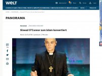 Bild zum Artikel: Sinead O'Connor zum Islam konvertiert