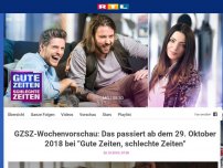 Bild zum Artikel: Die GZSZ-Wochenvorschau