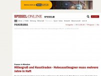 Bild zum Artikel: Prozess in München: Hitlergruß und Hasstiraden - Holocaustleugner muss mehrere Jahre in Haft