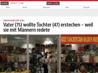 Bild zum Artikel: Vater (75) wollte Tochter (47) erstechen – weil sie mit Männern redete