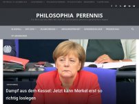 Bild zum Artikel: Dampf aus dem Kessel: Jetzt kann Merkel erst so richtig loslegen
