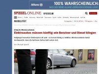 Bild zum Artikel: Erfolg für Blindenverbände: Elektroautos müssen künftig wie Benziner und Diesel klingen