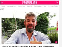 Bild zum Artikel: Trotz Zahnarzt-Panik: Bauer Uwe bekommt alle Zähne gezogen!