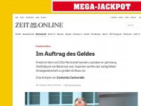 Bild zum Artikel: Friedrich Merz: Im Auftrag des Geldes