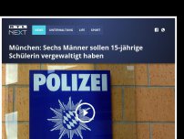 Bild zum Artikel: München: Sechs Männer sollen 15-jährige Schülerin vergewaltigt haben