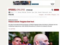 Bild zum Artikel: Rechtsextremismus: Polizei nimmt Thügida-Chef fest