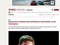 Bild zum Artikel: SPD: Bayerischer Fraktionschef will Kühnert statt Nahles an der Parteispitze