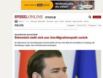 Bild zum Artikel: Internationale Gemeinschaft: Österreich zieht sich aus Uno-Migrationspakt zurück