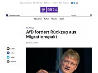 Bild zum Artikel: Flüchtlinge - AfD fordert Rückzug aus Migrationspakt