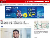 Bild zum Artikel: NRW - SPD-Abgeordneter Yüksel rettet AfD-Mitarbeiter nach Herzstillstand das Leben