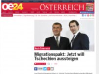 Bild zum Artikel: Migrationspakt: Jetzt will Tschechien aussteigen