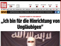 Bild zum Artikel: Salafist Harry M. vor Gericht - „Ich bin für die Hinrichtung von Ungläubigen'