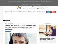 Bild zum Artikel: 'Warum ist er so traurig?' – Eltern besorgt um Sohn, der von Spaziergängen immer mit roten Augen heimkommt