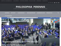 Bild zum Artikel: Bundestag wird am 8. November über UN-Migrationspakt debattieren