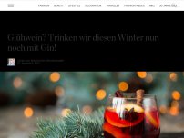 Bild zum Artikel: Winter-Trendgetränk Nr.1: In diesem Jahr trinken wir Gin-Glühwein