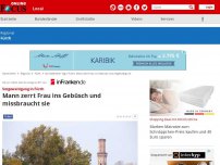 Bild zum Artikel: Fürth - Vergewaltigung am hellichten Tag in Fürth: Mann zerrt Frau ins Gebüsch und vergewaltigt  sie