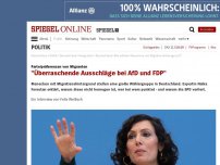 Bild zum Artikel: Parteipräferenzen von Migranten: 'Überraschende Ausschläge bei AfD und FDP'