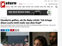 Bild zum Artikel: Unfall in Hagen: Hunderte gaffen, als ihr Baby stirbt: 'Ich kriege diese Leute nicht mehr aus dem Kopf'