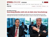 Bild zum Artikel: Mutmaßliche Absetzung: Hans-Georg Maaßen sieht sich als Opfer einer Verschwörung