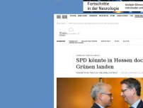 Bild zum Artikel: Panne bei Hessenwahl: SPD könnte doch noch vor Grünen landen