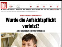 Bild zum Artikel: In Berliner Kita gebissen - Ärzte kämpfen um den Penis von Ilyas (5)