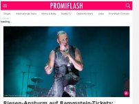 Bild zum Artikel: Riesen-Ansturm auf Rammstein-Tickets: Zusatzshow angekündigt