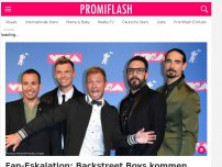 Bild zum Artikel: Fan-Eskalation: Backstreet Boys kommen 2019 nach Deutschland