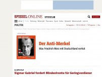 Bild zum Artikel: Ex-SPD-Chef: Sigmar Gabriel fordert Mindestrente für Geringverdiener