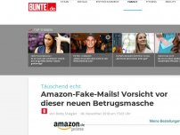 Bild zum Artikel: Täuschend echt: Amazon-Fake-Mails! Vorsicht vor dieser neuen Betrugsmasche