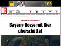 Bild zum Artikel: Nach BVB-Tor - Bayern-Bosse mit Bier überschüttet