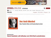 Bild zum Artikel: Medienberichte: Horst Seehofer will offenbar als CSU-Chef zurücktreten
