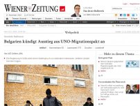 Bild zum Artikel: Bulgarien kündigt Ausstieg aus UNO-Migrationspakt an