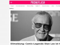 Bild zum Artikel: Eilmeldung: Comic-Legende Stan Lee ist tot