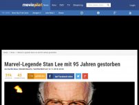 Bild zum Artikel: Marvel-Legende Stan Lee mit 95 Jahren gestorben