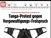 Bild zum Artikel: String diente als Beweis - Tanga-Protest gegen Vergewaltigungs-Freispruch