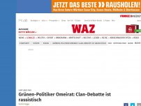 Bild zum Artikel: Hart aber Fair: Grünen-Politiker Omeirat: Clan-Debatte ist rassistisch