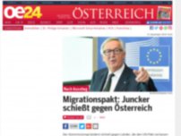 Bild zum Artikel: Migrationspakt: Juncker schießt gegen Österreich