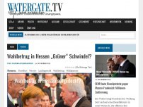 Bild zum Artikel: Wahlbetrug in Hessen „Grüner“ Schwindel?