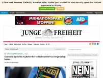 Bild zum Artikel: Chemnitz: Syrischer Asylbewerber soll behinderte Frau vergewaltigt haben